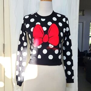 Disney Minnie Mouse Polka Dot Sweater